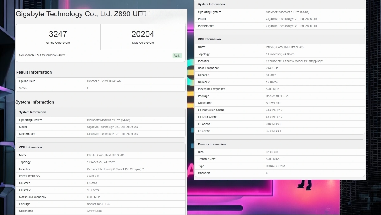 intel-core-ultra-9-285-birinci-kere-geekbenchte-goruldu-0-PfGwpcyD Intel Core Ultra 9 285 birinci kere Geekbench’te görüldü!