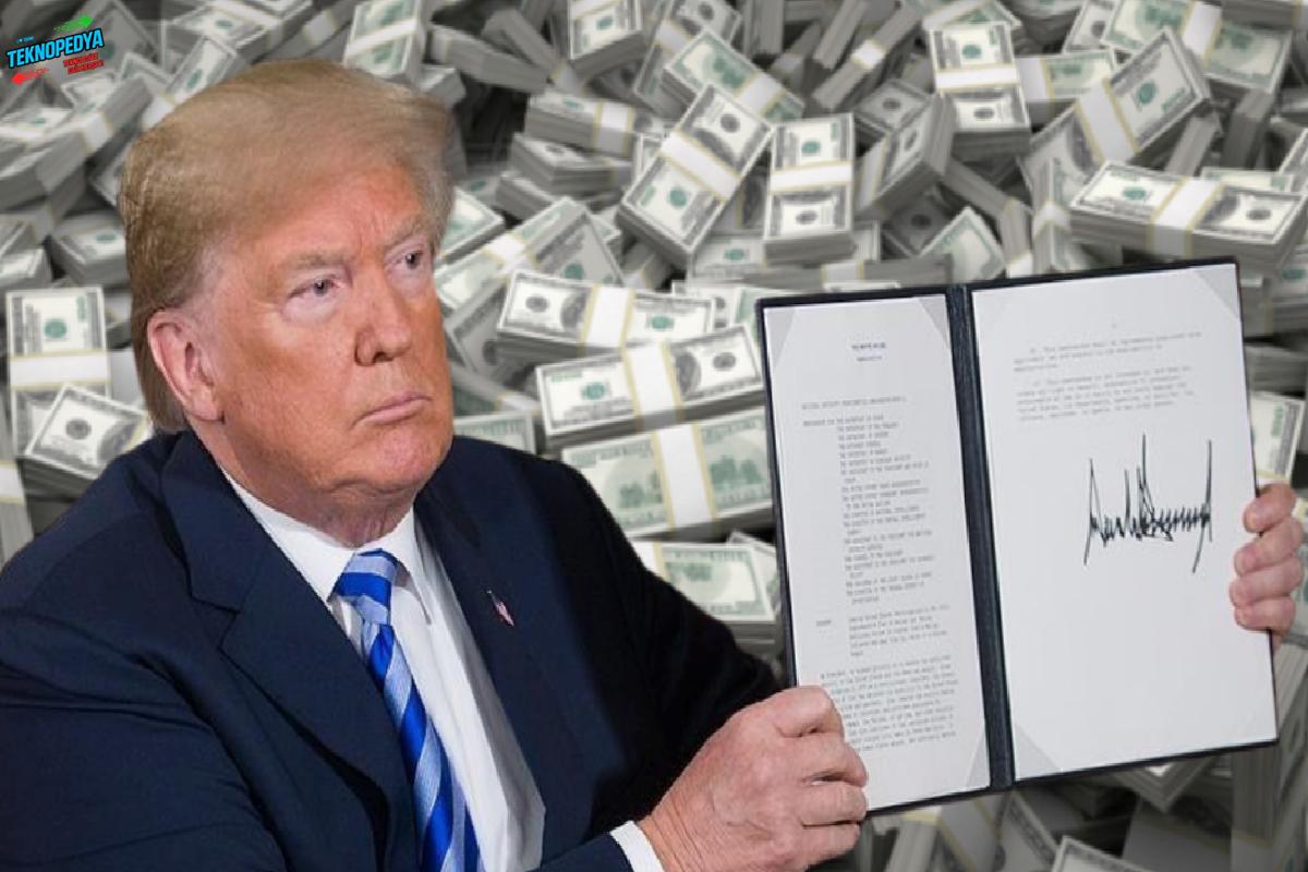 ABD Hazine Bakanlığı, tarihte ilk kez görevdeki bir başkan olarak Trump’ın imzasını yeni kağıt paralara atmayı planlıyor