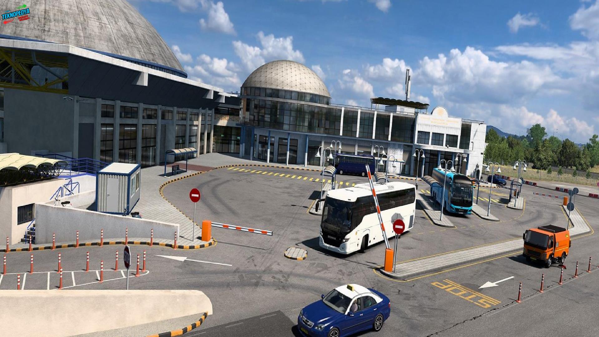 ETS 2 otobüs DLC’sinden yeni imajlar: Tekirdağ otogarı paylaşıldı