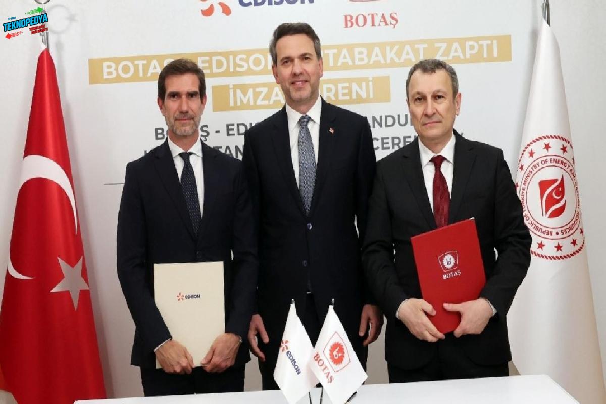 BOTAŞ ile İtalyan enerji şirketi Edison’dan doğal gaz ve LNG işbirliği