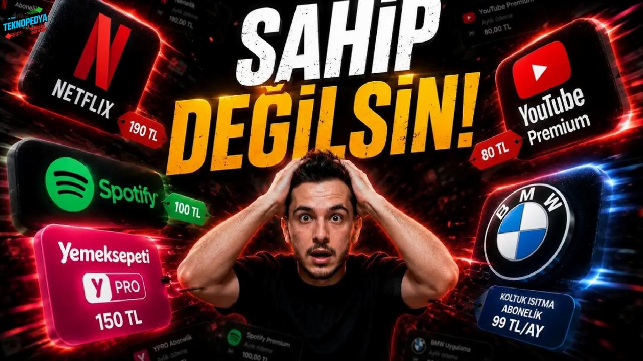Neden Her Şey Abonelik Sistemine Döndü?