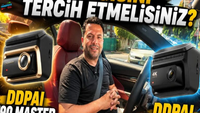 3’lü araç içi kamerası DDPIA Z90 Master ve Z60T inceleme