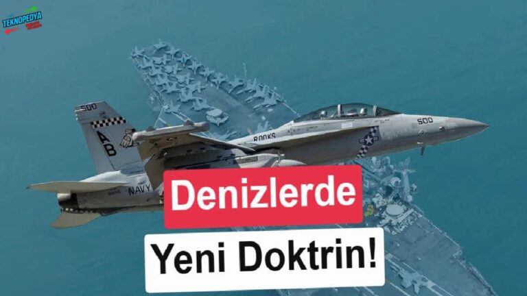 ABD beşerli jetle yapıyor! Türkiye’den SİHA ile denizde yeni elektronik harp konsepti