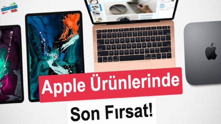 Apple artırım yaptı Amazon ise indirim: İşte indirimli MacBook ve iPad’ler