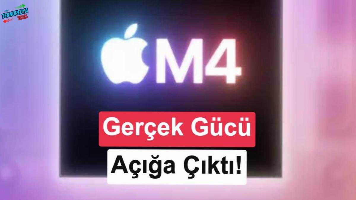 Apple M4 çipin yapay zeka gücü açığa çıkarıldı: Kısıtlanmış!
