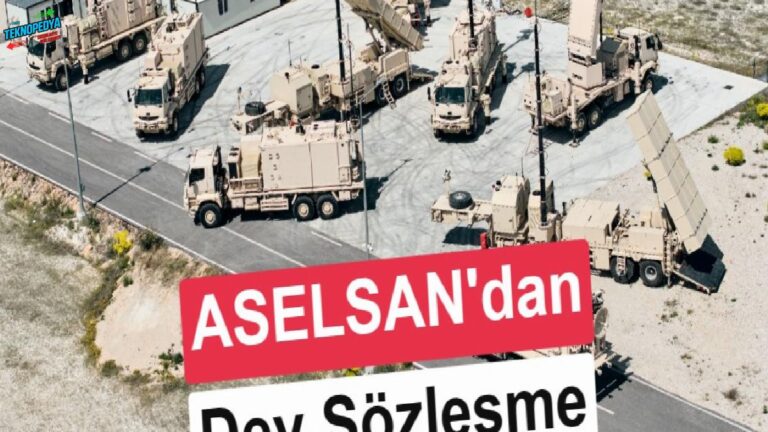 ASELSAN’dan 780 milyon euroluk dev hava savunma mutabakatı