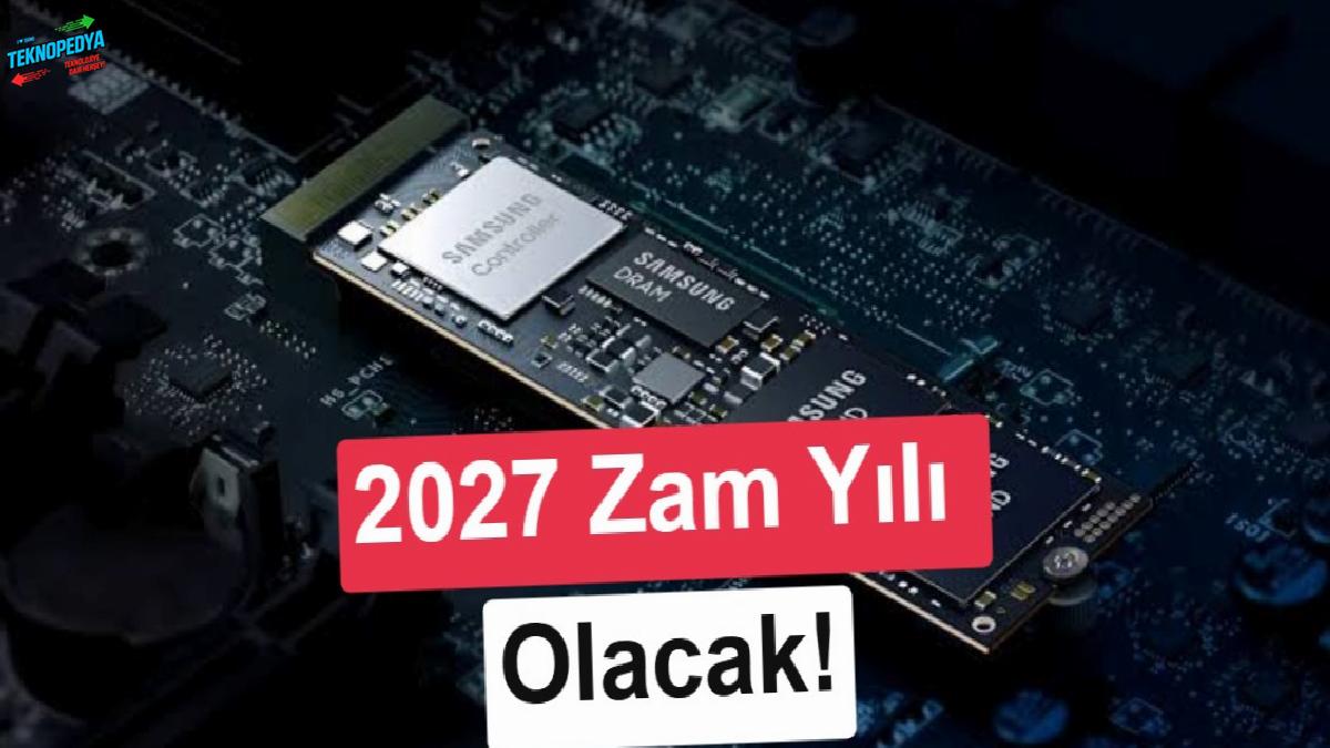 Bellek fiyatlarında yeni artırım kapıda: 2028’e kadar sürecek