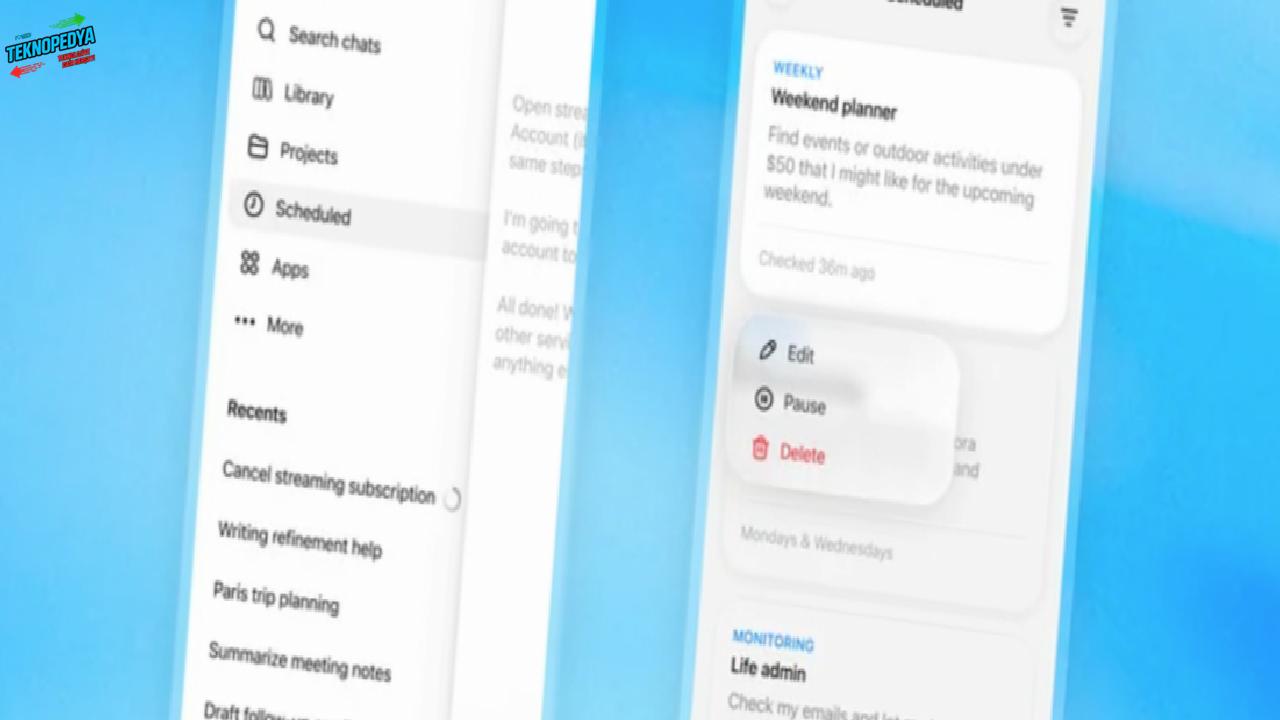 ChatGPT başında bekleme devranı bitti: Sizin yerinize interneti nöbetleşe takip edecek