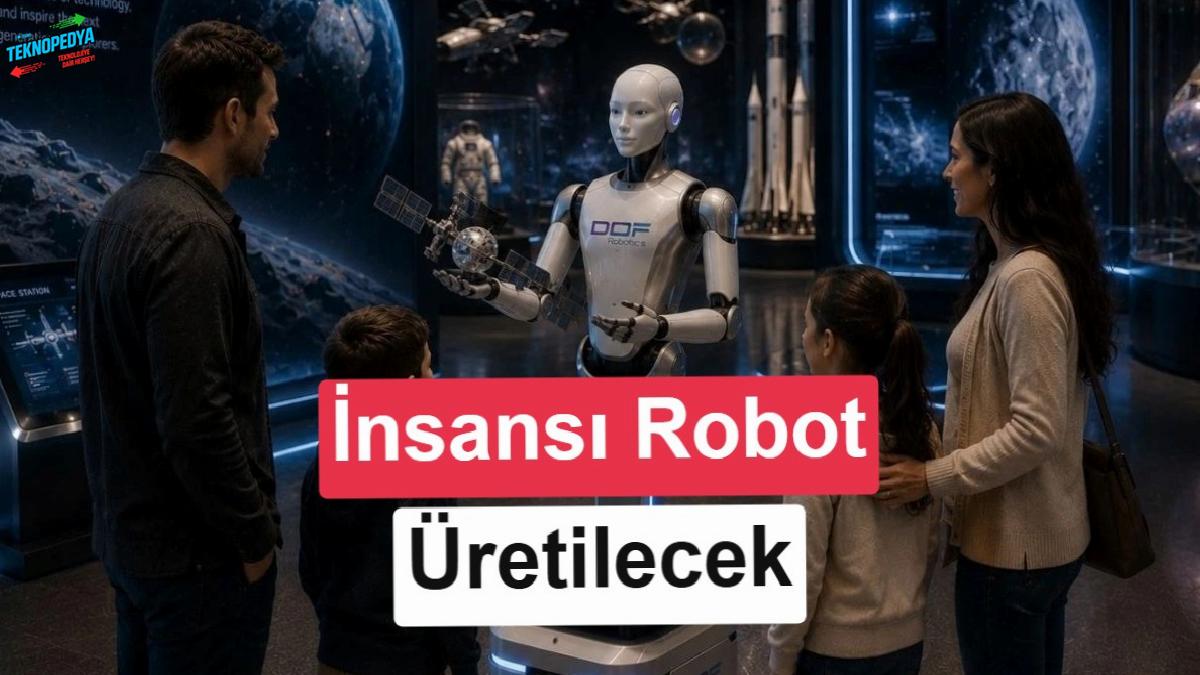 DOF Robotics, Türkiye’nin birinci insansı robot fabrikasını kuruyor