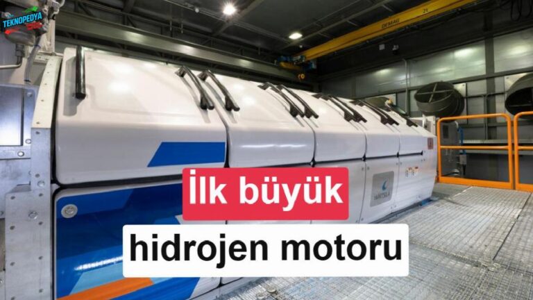 Dünyanın birinci büyük ölçekli hidrojen motoru hizmete girdi