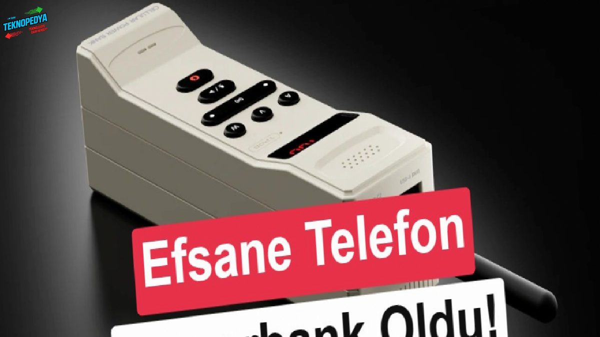 Dünyanın birinci cep telefonu, powerbank ve telsiz olarak geri döndü