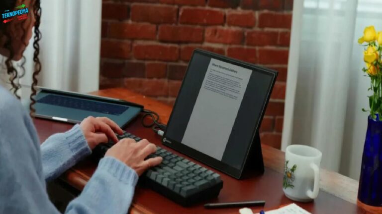 E-Kitap Okuyucusu Oyun Monitörü Oldu