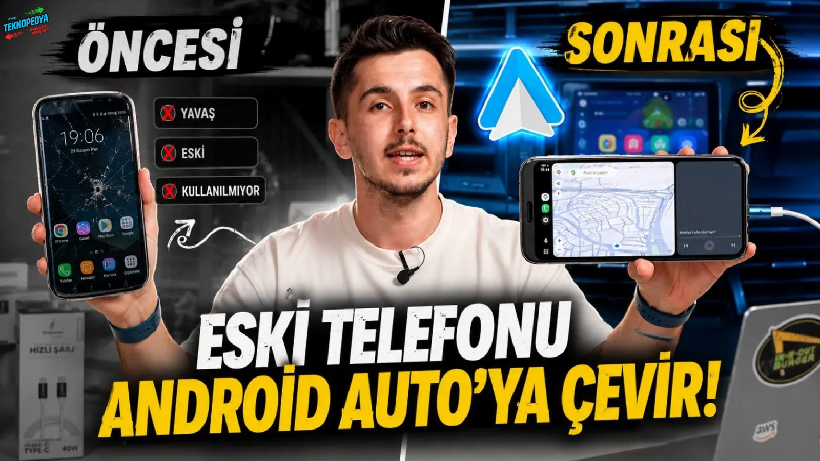 Eski telefonunuzu Android Auto’ya çevirin!