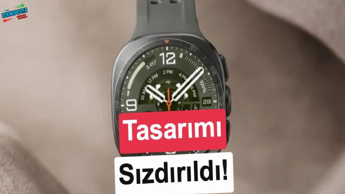 Galaxy Watch Ultra 2 sızdırıldı: Dizayna ufak dokunuşlar!