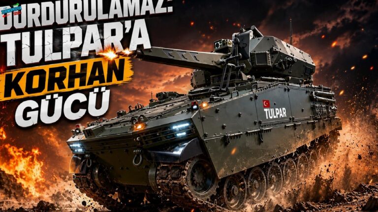 Geleceğin zırhlı aracı: Korhan gücüyle donatılmış Tulpar