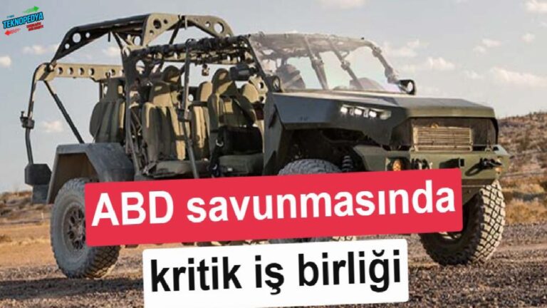 GM Defense ve Lockheed Martin’den “üretim suratını artırmaya” yönelik kritik iş birliği