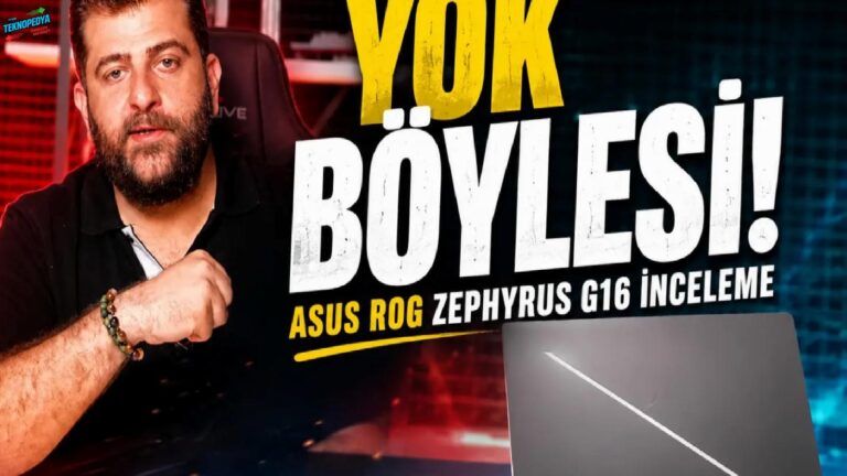 Hem oyunculara hem de profesyonellere: ASUS ROG Zephyrus G16 incelemesi