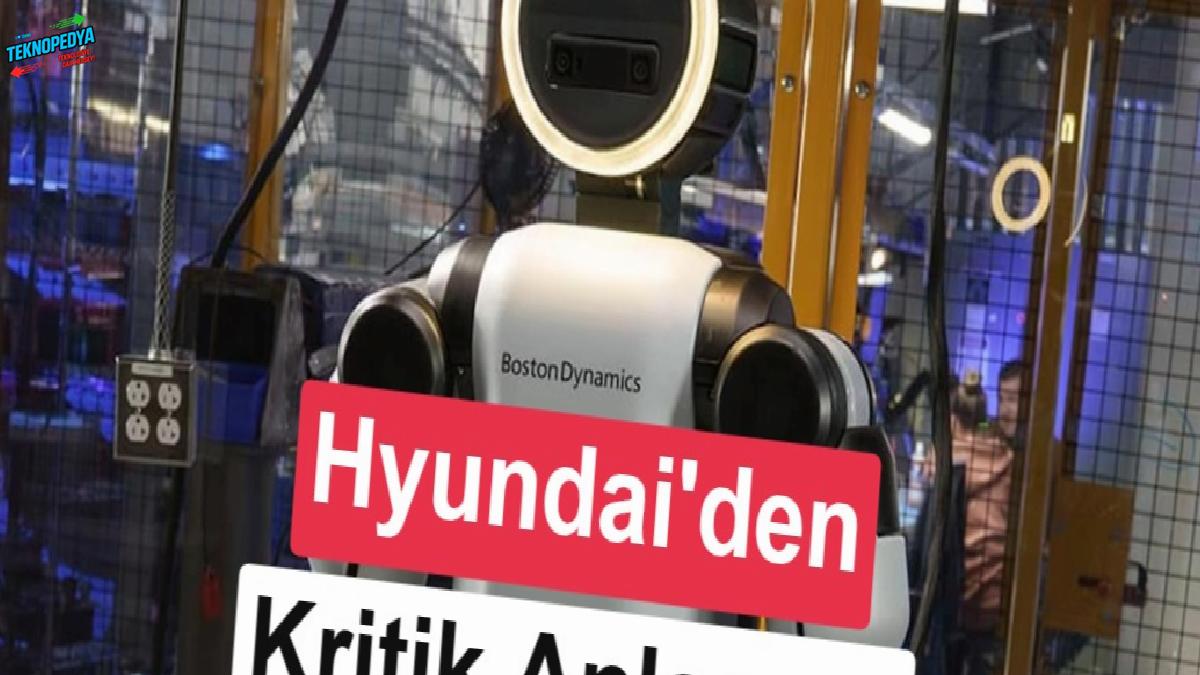 Hyundai, ünlü robot şirketi Boston Dynamics’in tek sahibi olacak