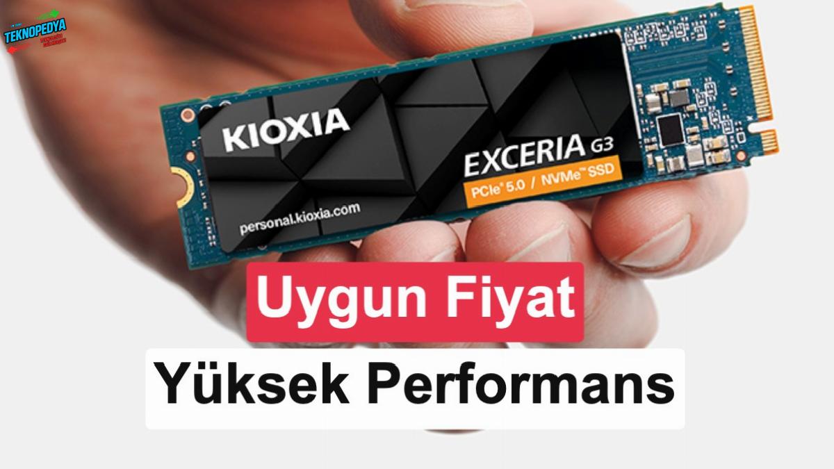 KIOXIA EXCERIA G3 4 TB SSD tanıtıldı