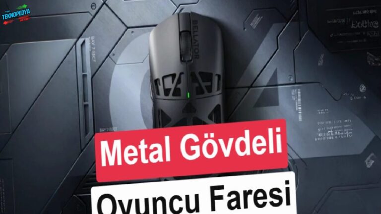 Lenovo’dan metal gövdeli yeni oyuncu faresi: Lecoo Bellator GM104