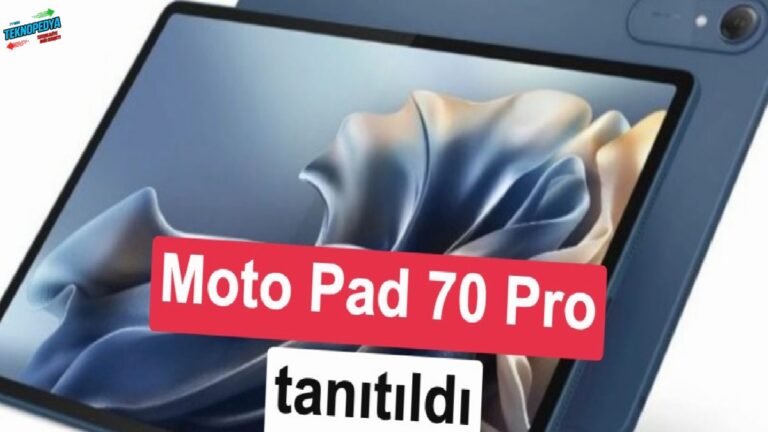 Moto Pad 70 Pro üst düzey özellikler sunuyor