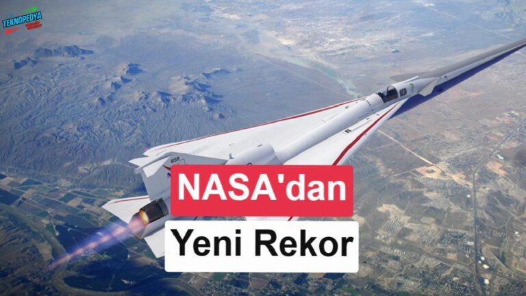NASA’nın süpersonik uçağı X-59 çıtayı yükseltiyor: Son uçuşta 1.4 Mach sürate ulaştı