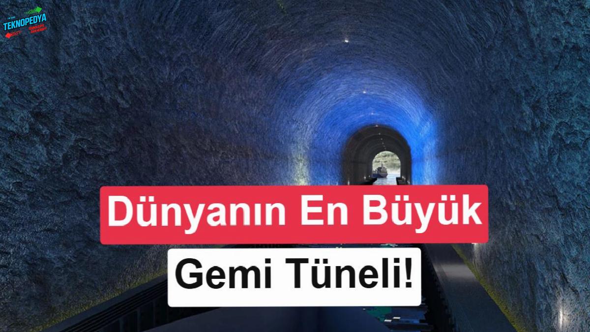 Norveç, dünyanın birinci tam ölçekli gemi tünelini inşa edecek