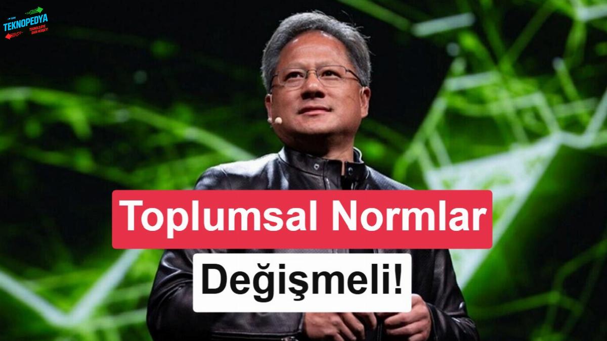 Nvidia CEO’su: Toplumsal normlar AI çağına nazaran yine şekillendirilmeli