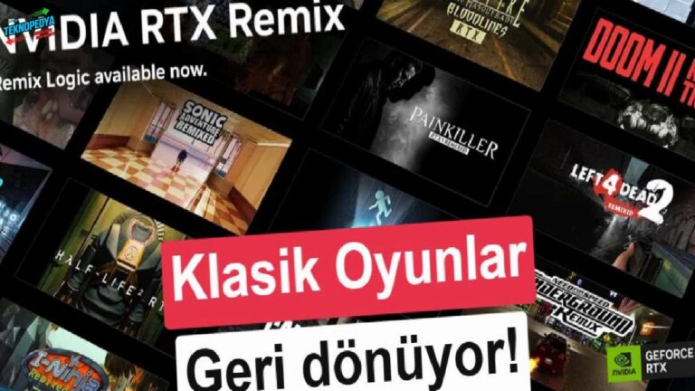 RTX Remix 1.5 tanıtıldı: Oyunları yenilemek artık daha kolay