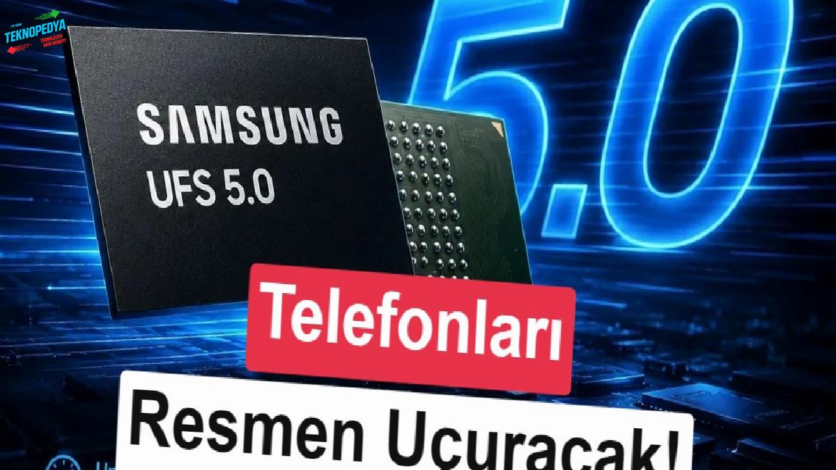 Samsung, UFS 5.0 standardını duyurdu: Sürat ikiye katlandı