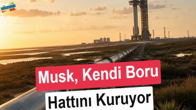 SpaceX kendisine özel doğal gaz boru sınırı kuracak: Starpipe