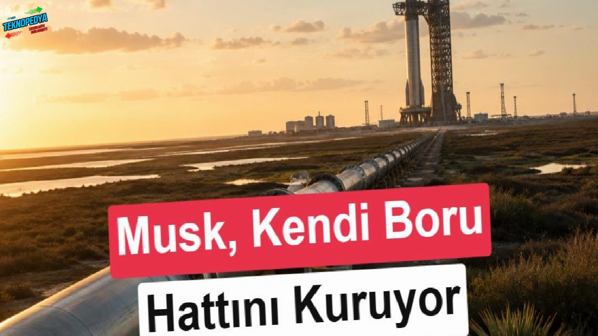 SpaceX kendisine özel doğal gaz boru sınırı kuracak: Starpipe