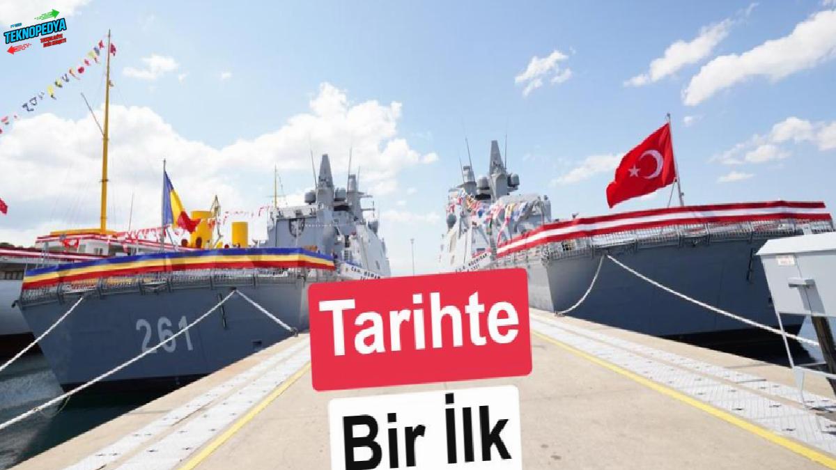 Türkiye birinci defa NATO ve AB üyesi bir ülkeye savaş gemisi ihraç etti