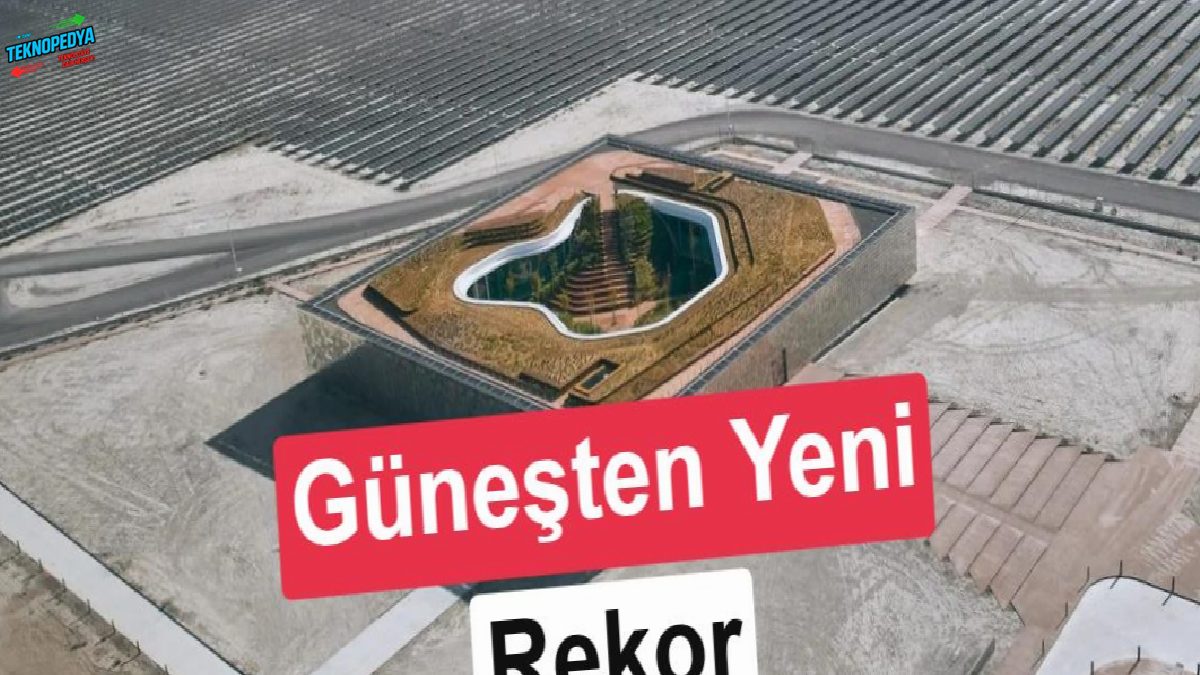 Türkiye, güneşten elektrik üretiminde yeni rekora imza attı