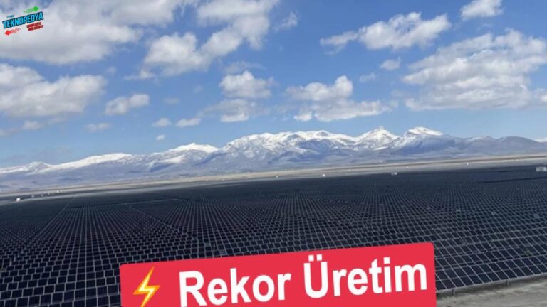 Türkiye’nin güneş gücü üretimi rekor düzeye ulaştı
