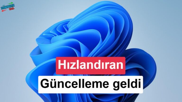 Windows 11 için yeni güncelleme: Yeni özellikler geldi, performans arttı
