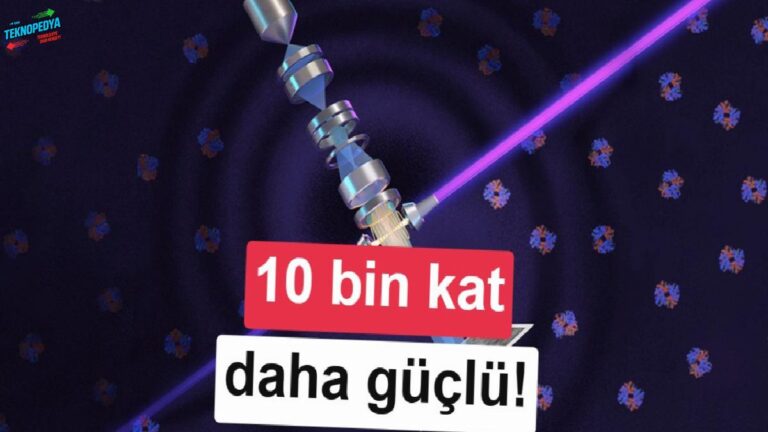 Yeni elektron mikroskobu, standart mikroskoplara kıyasla 10 bin kat büyütme sunuyor