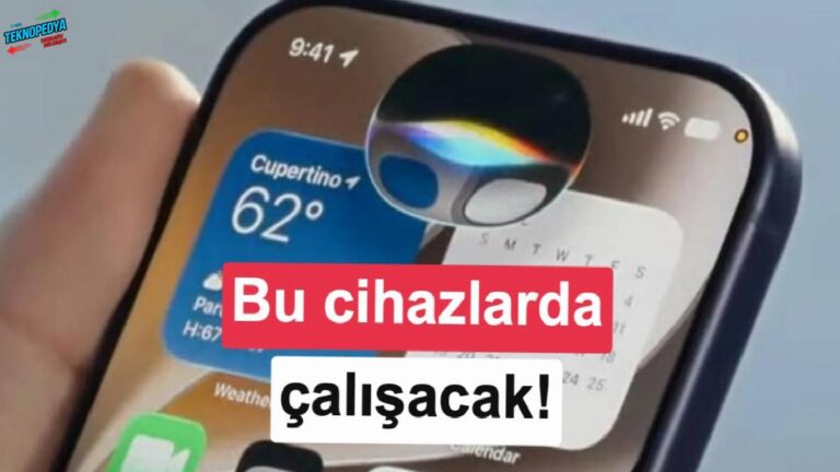 Yeni Siri hangi aygıtlara gelecek? İşte Siri AI ile uyumlu modeller