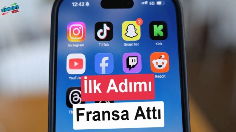 15 yaş altına sosyal medyayı yasaklayan birinci AB ülkesi Fransa oldu