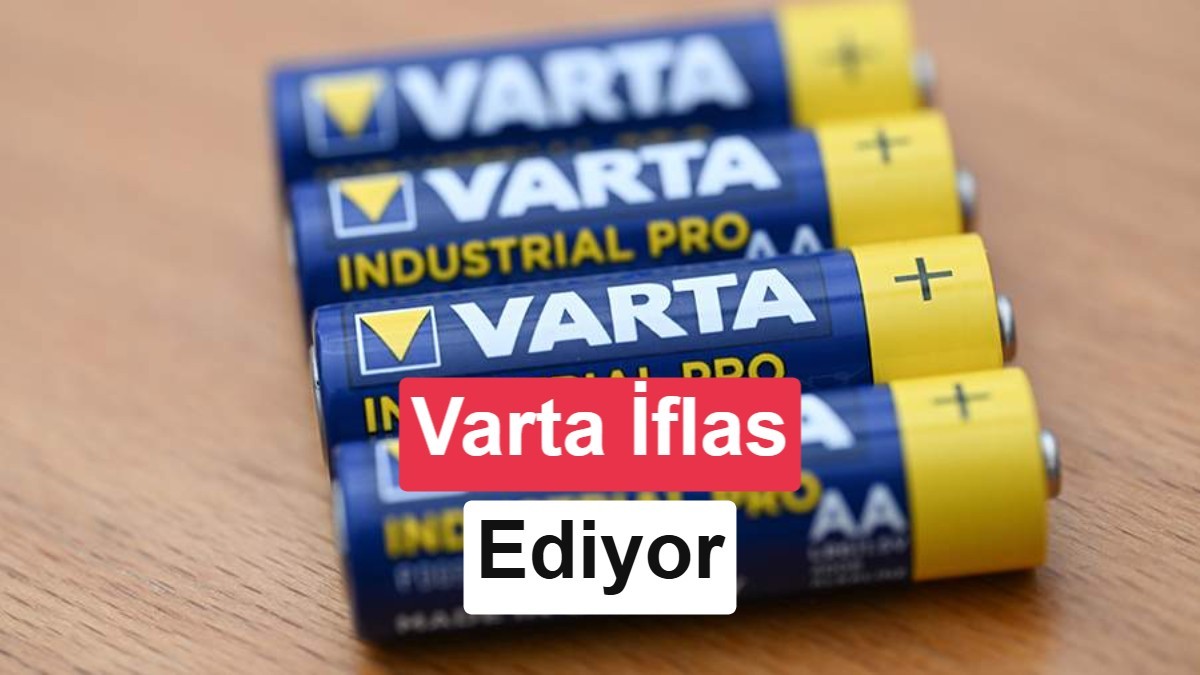 Almanya’nın Köklü Pil Üreticisi Varta İflas Başvurusunda Bulundu