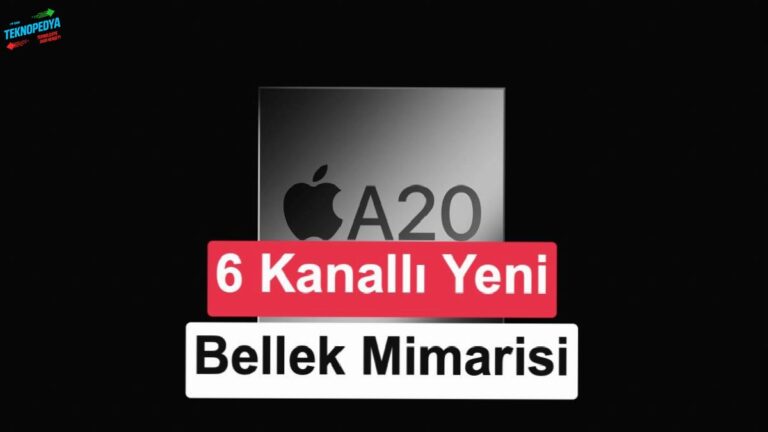 Apple, A20 Pro’da farklı yolu seçti: LPDDR6 yerine 6 kanallı LPDDR5X
