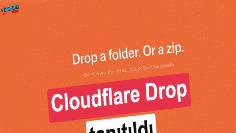 Cloudflare Drop tanıtıldı, sitenizi anında yayına alın