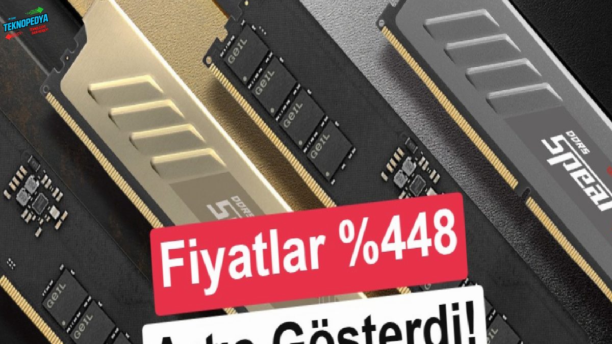DDR5 bellek fiyatları rekora koşuyor: Yıldan yıla 5 kat artış