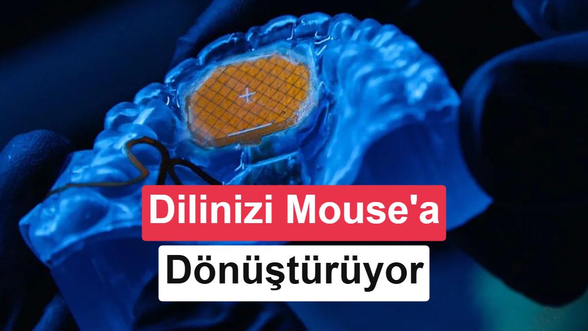 Dilleriyle Bilgisayarları ve Telefonları Kontrol Edebilecek Alternatif Cihaz: MouthPad