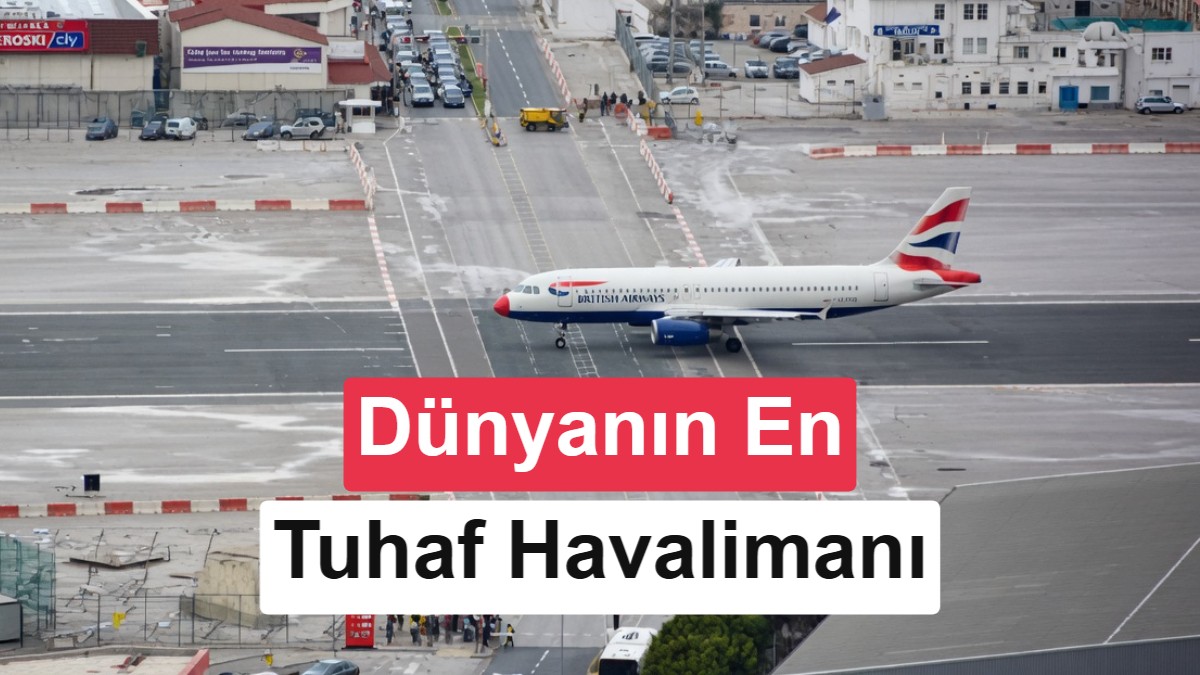 Dünya’nın En İlginç Havalimanı: Uçaklar ve Araçlar Aynı Yolda