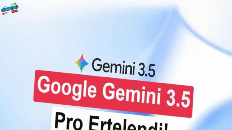Gemini 3.5 Pro lansmanında rötar: Google, kodlama pürüzüne takıldı