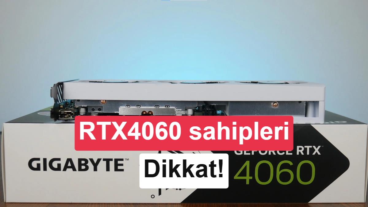 Gigabyte RTX 4060 Kartlarında Bulunan Tasarım Hatası: PCB Yanması