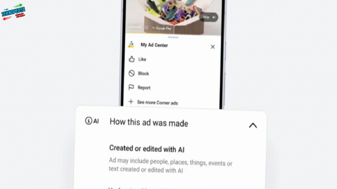 Google, yapay zekâ ile oluşturulan reklamları etiketlemeye başladı