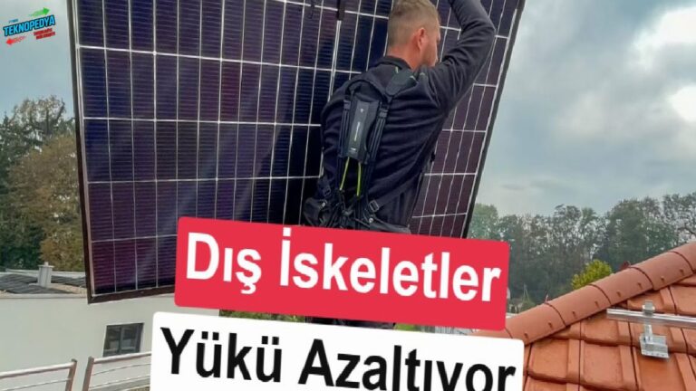 Güneş gücü çalışanlarına “biyonik iskelet” dayanağı