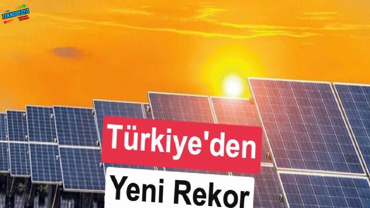 Güneşten elektrik üretiminde yeni rekor!